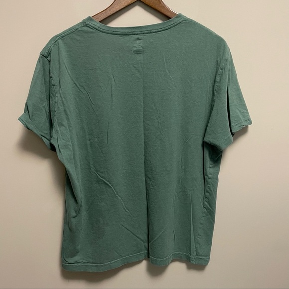 Hurley Green Short Sleeve Tee with Logo Men’s Medium - Picture 6 of 8